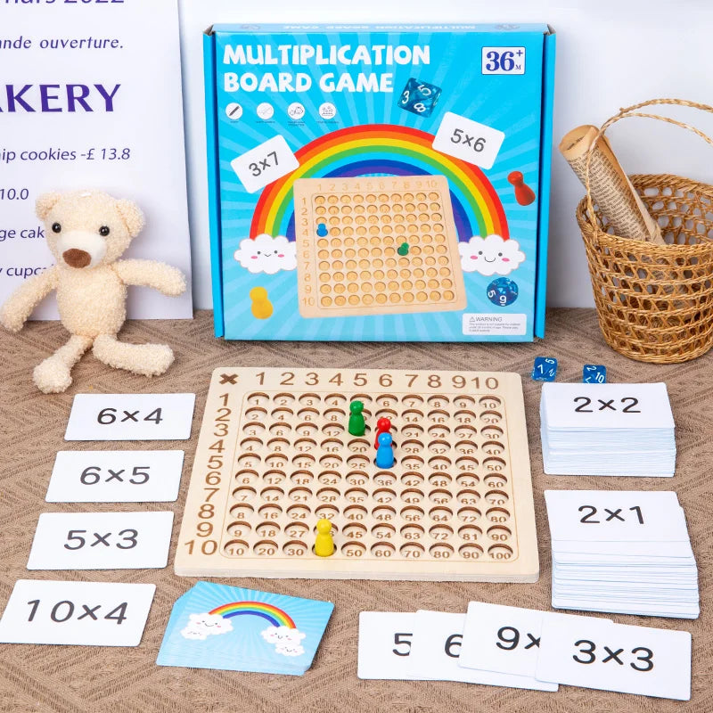 Jogo Tabuleiro de Multiplicação ImagiToys