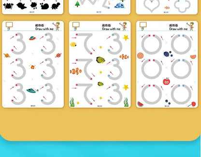 Caderno de Traço e Desenho Infantil