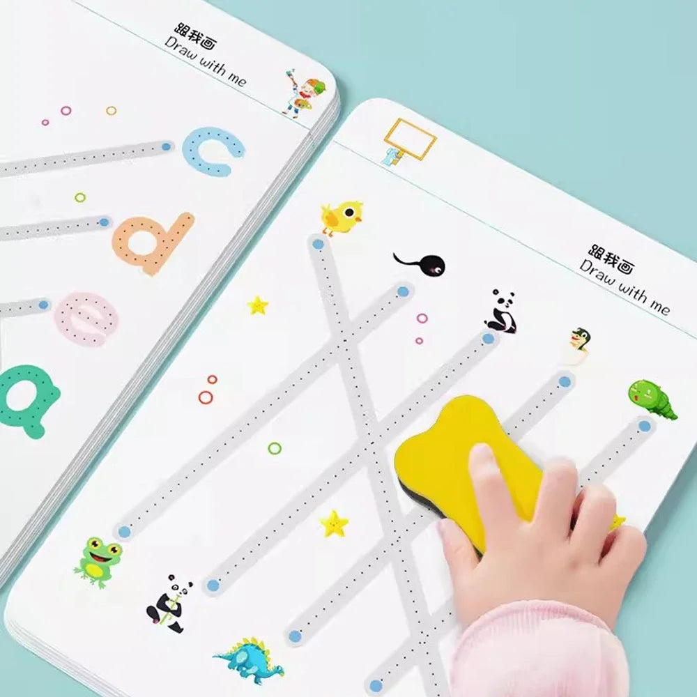 Caderno de Traço e Desenho Infantil