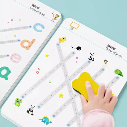 Caderno de Traço e Desenho Infantil