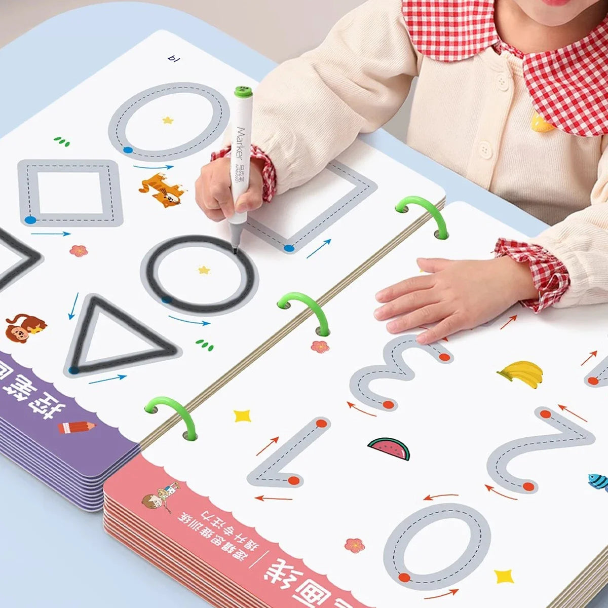 Caderno de Traço e Desenho Infantil